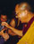 Le Dalai Lama avec H. Cartier Bresson